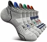 KEMISANT Sneaker Socken 6 Paar, Socken Herren Sportsocken Laufsocken Knöchelsocken Kurzsocken,Atmungsaktive Anti Schweiß(6Paare,35-38)