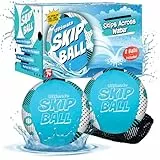 Activ Life - Ultimate Skip Ball (Blue Spots) Lustiges Strandspielzeug und Wasserspiele für Jungen, Teenager und Geschenke für Männer, die Alles haben – Coole Sommer-Geburtstagsgeschenke für Sohn
