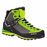Salewa Crow Gore-Tex Herren Wanderstiefel, Grün, 9.5