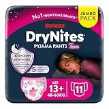 Huggies DryNites Nachtwindeln Mädchen, 13-17 Jahre, 33 St., Pyjama Pants