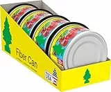 WUNDER-BAUM Duftdose 4er Pack I Langanhaltender Duft im Auto oder zu Hause I Cherry I 4 Stück, Kirsche