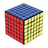 ROXENDA Zauberwürfel Speed Würfel- Einfaches Drehen & Glatt Spiel, Super-haltbarer Aufkleber mit Lebendige Farben (6x6x6)