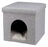 Trixie 36314 Kuschelhöhle Alois, 38 × 40 × 38 cm, grau