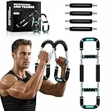 Twister Armtrainer Mit 6 Stufen (30-50 kg/30-150 lbs), Tragbares Brustmuskel-Trainingsgerät mit abnehmbarem Design - Brusttrainer Männer für Zuhause, Büro & Reise