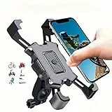 Fahrrad Handyhalterung Motorrad Handy Halterung Telefonhalterung Mtb Bici Moto Handyhalter Universal Lenker Holder Smartphone Rennrad Scooter 360°drehbar Für iPhone Samsung Galaxy Huawei Xiaomi Oppo