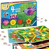 Ravensburger 21417-4 erste Spiele - Spielesammlung für die Kleinen - Spiele für Kinder ab 3 Jahren, Brettspiele für 2-6 Spieler - Farbwürfel