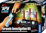 KOSMOS 617240 Spy Labs Incorporated Forensic Investigation Kit, Detective Laboratory,Analyse Evidence and Solve Cases, Detective Toys for Children, Multilingual Instructions in DE, EN, F, IT, ES, NL