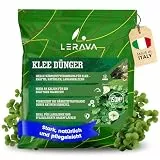 LERAVA® Klee Dünger (4,6 kg) - Rasenpflege Frühling und Sommer - Langzeitdünger für sattes Grün - Rasen düngen für kräftigen und widerstandsfähigen Rasen - Dünger für dichten Klee Rasen