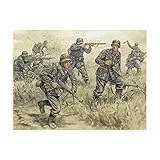 The Hobby Company 8001283860338 Italeri 510006033 - 1:72 Deutsche Infanterie, Verschieden