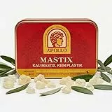 Apollo Mastix Kaugummi – 100% natürlich | Starker Kaugummi aus Chios | Für Kieferpartie, Mundgesundheit und Verdauung | 40 g