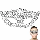 STOBOK Strass Maske Maskerade Strass Augen Kristalllegierung Für Karneval Halloween Party Kostüm