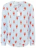 Zwillingsherz Damen Bluse Shirt Freizeit Tunika Modell Pünktchen Langarm, lässiger Schnitt, hochwertig verarbeitet, ideal für Freizeit & Büro