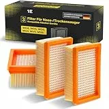 3 Filter für Kärcher Staubsauger [WD4, WD5, WD6 / MV4, MV5, MV6] – 3 Flachfaltenfilter gegen Feinstaub & Gerüche – ersetzt 2.863-005.0 & KFI 4410 – für Allergiker [WD 4 5 6 MV]