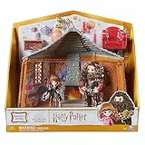 Wizarding World, Harry Potter Spielset, Hagrid Hütte, mit 2 Figuren und 9 Puppenzubehör