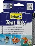 Tetra Test NO2 (Nitrit) - Wassertest für Süßwasser-Aquarien, Meerwasser-Aquarien und Gartenteiche, misst zuverlässig und genau den Nitritwert