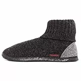 GIESSWEIN Unisex Kramsach Adults Hohe Hausschuhe, Nachtgrau 028, 43 EU