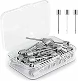 Luftpumpennadel, 35 Pcs Edelstahl- Ballpumpennadel, Ballaufblasen für Basketball, Fußball, Volleyball, Fußball oder Rugbybälle, Ersatzstift, Aufblasen mit Aufbewahrungsbox