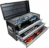BGS 3350 | Elektriker-Metall-Werkzeugkoffer | 3 Schubladen | mit 147 Werkzeugen