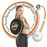 Gewichteter Infinity-Hula-Reifen zur Gewichtsreduktion – Taillen-Übungswerkzeug für Erwachsene und Frauen – verbessert die Fitnessroutine, einzigartiges und effektives Trainingserlebnis