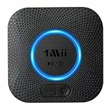 1Mii B06 Plus Bluetooth HiFi Empfänger, Drahtloser Audio Adapter, aptX HD aptX-Adaptive Bluetooth 5.3 Receiver mit 3D Surround arbeitet mit Smartphones und Tablets für Stereoanlage Lautsprecher