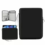 Taschen für Tablets 9-11' Tablet Tasche Kompatibel mit iPad Pro 11 M4 2024/11 Zoll iPad Air M2 2024/iPad 10th 10,9 2024/iPad Air 5/4 10,9 Schwarz