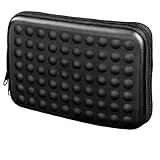 Hama Navi-Tasche Dots, 6 Zoll (15cm), Schwarz, 00093828, 17 x 10,5 cm