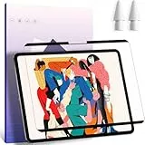 IPROKKO 2 Stück Magnetischer Papier Schutzfolie Kompatibel mit iPad Pro 11 (2022,2021,2020,2018) & iPad Air 5 (2022) & iPad Air 4 Generation 10,9 Zoll Matte Papierfolie Screen Protector Displayschutz