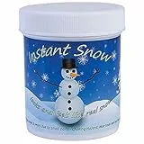 Instant Snow Künstlicher Schnee, Weiß, 100 g, für 8 Liter