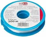 Efco Zugkraft-Faden, Polyamid, 2,7 kg, 0,25 mm Durchmesser, 100 m, transparent
