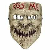 amscan 9918078 - Erwachsene Halloween 'Kiss Me' Maske mit elastischer Krawatte