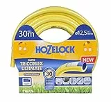 HOZELOCK - Super Tricoflex Ultimate Ø 12,5mm (1/2') 30 M Schlauch: leichter, robuster und formstabiler Gartenschlauch mit 'TNT Non Torsion' und 'Soft&Flex' Technologien, 40% recyceltes PVC [116774]