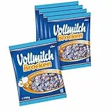Bunte Welt Vollmilch Brocken (5 x 750g) / Karamellbonbons mit Füllung aus Vollmilch Creme