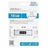 xlyne 7516003 PRO OTG 16 GB USB 3 Stick für PC (USB) und Smartphones/ Tablets (microUSB) – Lesegeschwindigkeit: Bis zu 30 MB/s, Schreibgeschwindigkeit: Bis zu 8 MB/s