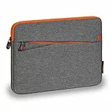 PEDEA Tablet Tasche 9–11' Hülle Case für iPad Pro 11' 2025 M4/M2/M1, iPad Air 11' M3/M2 2024, iPad A16, Galaxy Tab S10FE, S9, A9+, Sleeve mit Zubehörfach, grau
