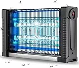 Elektrischer Insektenvernichter, EUQQZU 20W Mückenlampe mit UV Lampe, Insektenfalle Effektive Fliegenfalle für Innen Mücken Fliegender Insekten