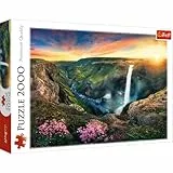 Trefl, Puzzle, Lichter von Dubai, 2000 Teile, Premium Quality, für Erwachsene und Kinder ab 12 Jahren