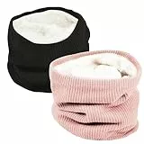 Chalier Fashion Damen Wollschal Pelzig und Hautfreundlich Weicher Winter schal Einfarbig Warme Quaste Damen schal Perfektes Weihnachts und Geburtstagsgeschenk für Frauen