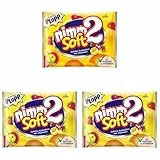 nimm2 Soft – 3 x 800g Großpackung – Gefüllte Kaubonbons in vier Sorten mit Fruchtsaft und Vitaminen