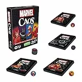 Hasbro Gaming, Marvel Chaos Marvel Superhelden Kartenspiel, lustiges Spiel für Familien ab 8 Jahren, schnelles und einfach zu erlernendes Spiel