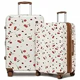 Sea choice Kinderkoffer mit Rucksack Set Handgepäck Leicht Hartschalenkoffer Trolley Jungen Mädchen Reisekoffer mit 4 Rollen, TSA Schloss, 53x34x21cm