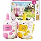 Einhorn Geschenke für Mädchen - Walkie Talkie Kinder Spielzeug Geschenke Junge Mädchen 3-10 Jahre Spielzeug ab 3 4 5 6 7 8 Jahre Junge Mädchen Outdoor Spiele für Kinder Walki Talki Geschenke Kinder