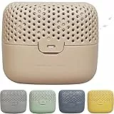 AbsoDry - Luftentfeuchter Wohnung ohne Strom - für beste Luftqualität - Raumentfeuchter für Keller, Badezimmer, Schlafzimmer - gegen Schimmel - Entfeuchter Wohnung - Dehumidifier - Nougat