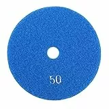FTVOGUE 5 '' inch 125mm Schleifscheiben Wet Diamond Polishing Pads Sanding Schleifscheiben für Granitbetonmarmor(50)