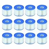 Intex 29001E B00PUZW3N2 PureSpa Typ S1 Easy Set Pool Kartuschen (12 Filter) | 2, 1 Pack, blau
