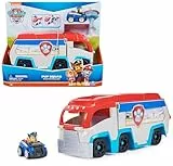 PAW PATROL - Mini-Patroller Pup Squad Teamfahrzeug mit Chase, Transformer Spielzeug mit Startrampe, für Kinder ab 3 Jahren, 25cm