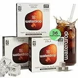 waterdrop® Original Cola - letzte Chance – 36 Drops Würfel ohne Kalorien - Klassische Rezeptur, Geschmack für Wasser, zuckerfrei - Zero Cola Getränkepulver - Softdrink Alternative - kalorienfrei