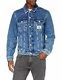 Calvin Klein Jeans Herren 90s Denim Jacket Jacke, Denim, S