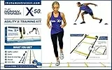 The Human Trainer X-50 Agility X-training Kit (Includes: 2x 9 Foot Agility Ladders, 10x X-training Cones, X2 Dvds, Full Colour Exercise Manual)