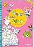 Malen nach Zahlen. Prinzessinnen / mit ausklappbarer Farbtafel / 24 schöne Prinzessinnen-Motive / Für Kinder ab 8 Jahren: Mit ausklappbarer Farbtafel. Ab 8 Jahren