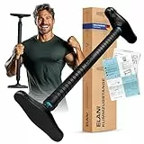 ELANI – sichere Klimmzugstange 70-90 cm bis 300 kg für Türrahmen ohne Bohren mit innovativer Gewindesperre – Pull Up Bar, Türreck Klimmzugstange Türrahmen, Klimmzug, Klimzugststange
